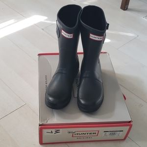 HUNTER ORIGINAL SHORT GLOSS(MATTE BLACK